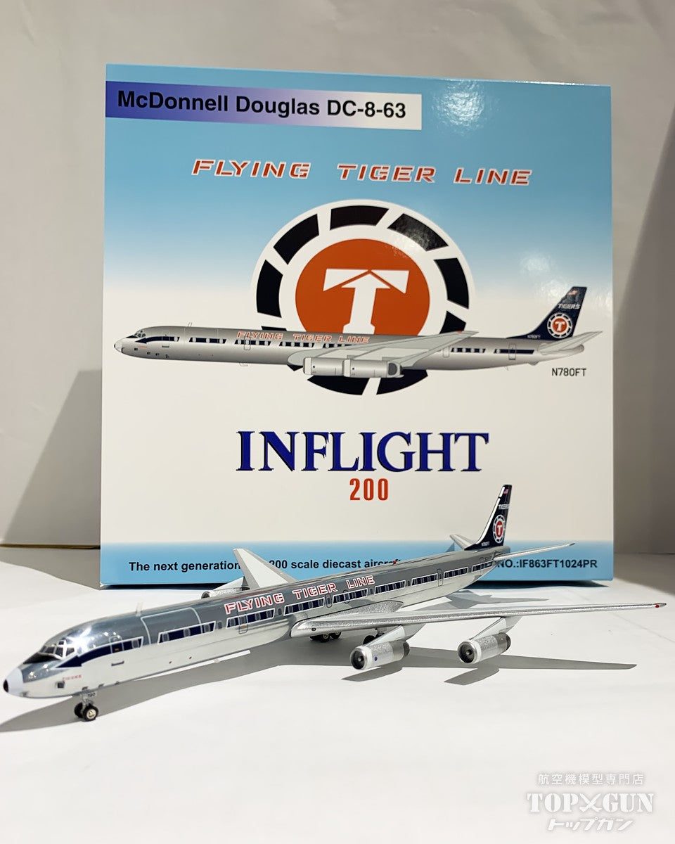 DC-8-63CF フライングタイガー航空 N780FT 1/200 [IF863FT1024PR]