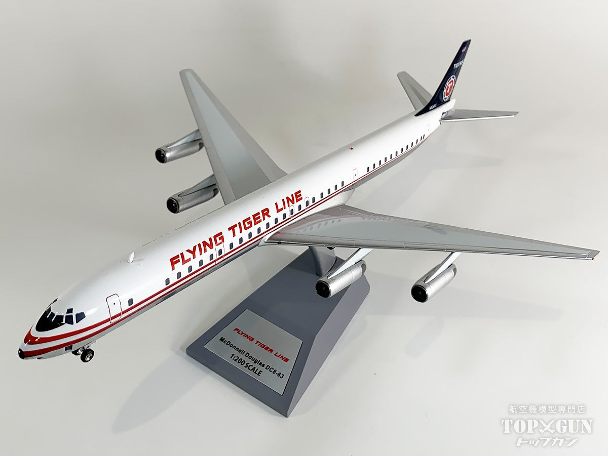 InFlight200 DC-8-60 フライングタイガーライン ※ポリッシュ仕上げ
