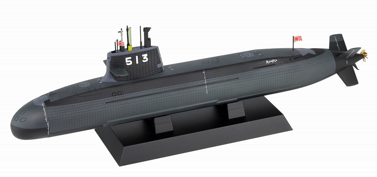 Pit-Road 海上自衛隊 潜水艦 SS-513 たいげい 塗装済み完成品 1/350