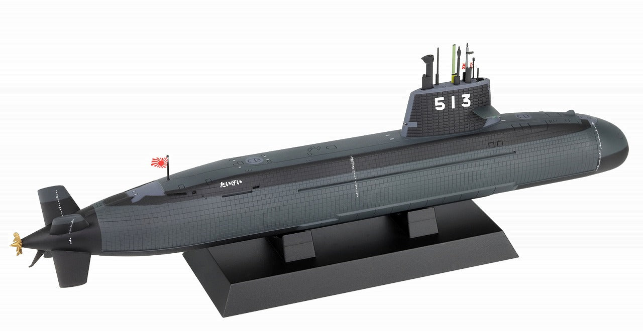 Pit-Road 海上自衛隊 潜水艦 SS-513 たいげい 塗装済み完成品 1/350