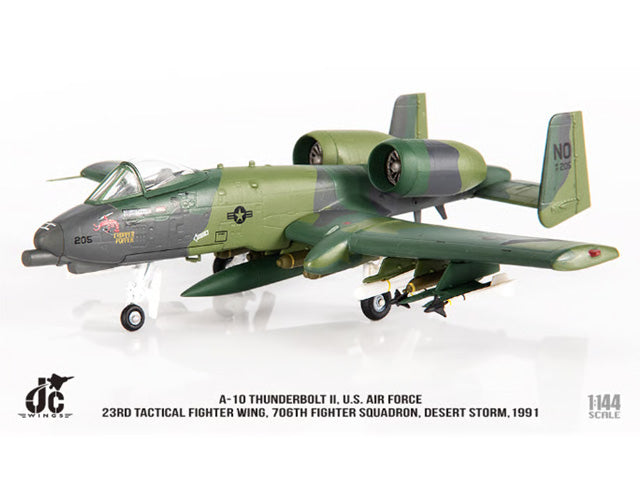 A-10 アメリカ空軍 第23戦術戦闘航空団  第706戦闘飛行 「砂漠の嵐作戦」1991年 1/144 [JCW-144-A10-001]