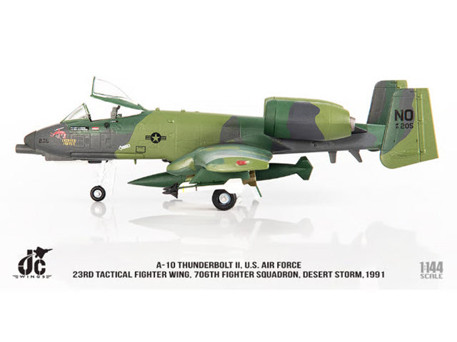 A-10 アメリカ空軍 第23戦術戦闘航空団  第706戦闘飛行 「砂漠の嵐作戦」1991年 1/144 [JCW-144-A10-001]