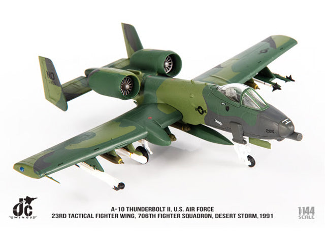 A-10 アメリカ空軍 第23戦術戦闘航空団  第706戦闘飛行 「砂漠の嵐作戦」1991年 1/144 [JCW-144-A10-001]