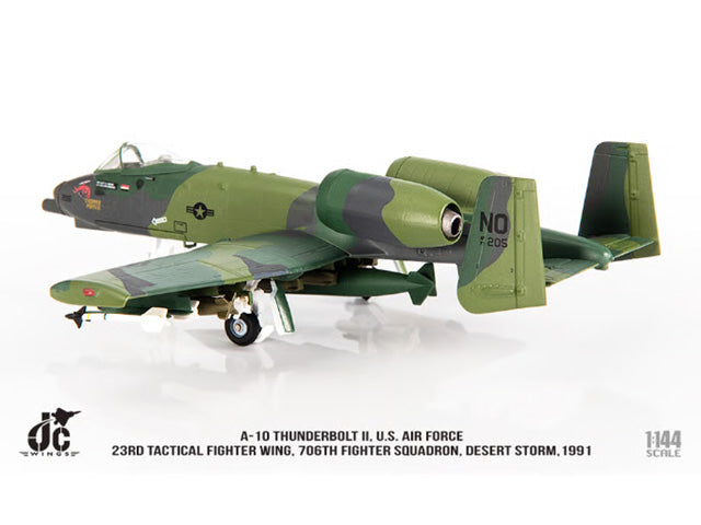 A-10 アメリカ空軍 第23戦術戦闘航空団  第706戦闘飛行 「砂漠の嵐作戦」1991年 1/144 [JCW-144-A10-001]