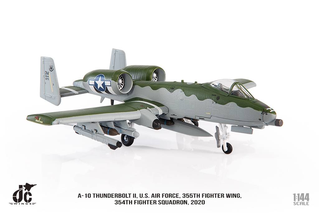 A-10C United States Air Force 355th Fighter Wing 354th Fighter Squadron 2020 1/144 [JCW-144-A10-003]