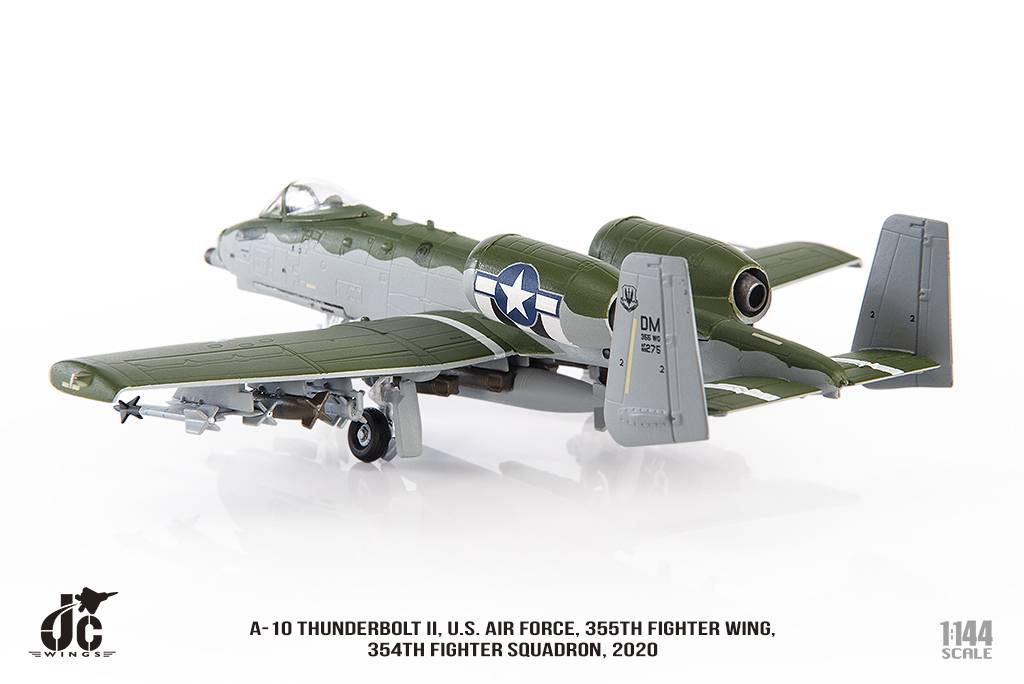 A-10C United States Air Force 355th Fighter Wing 354th Fighter Squadron 2020 1/144 [JCW-144-A10-003]