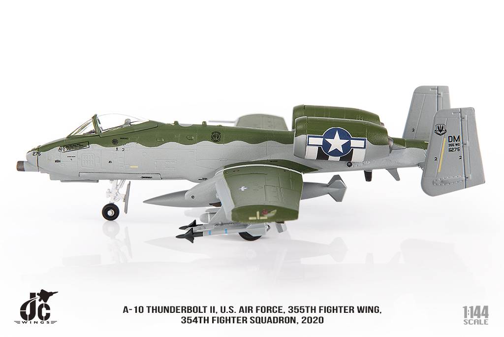 A-10C United States Air Force 355th Fighter Wing 354th Fighter Squadron 2020 1/144 [JCW-144-A10-003]