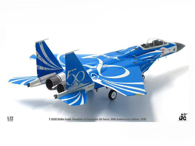 F-15SG 新加坡空軍50週年紀念彩繪飛機 2018年 1/144 [JCW-144-F15-001]