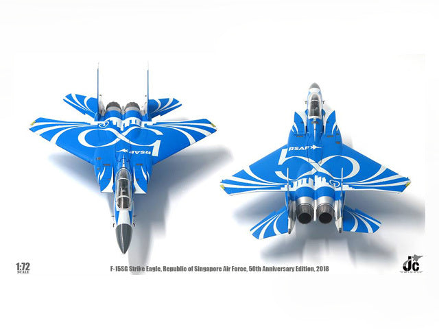F-15SG 新加坡空軍50週年紀念彩繪飛機 2018年 1/144 [JCW-144-F15-001]