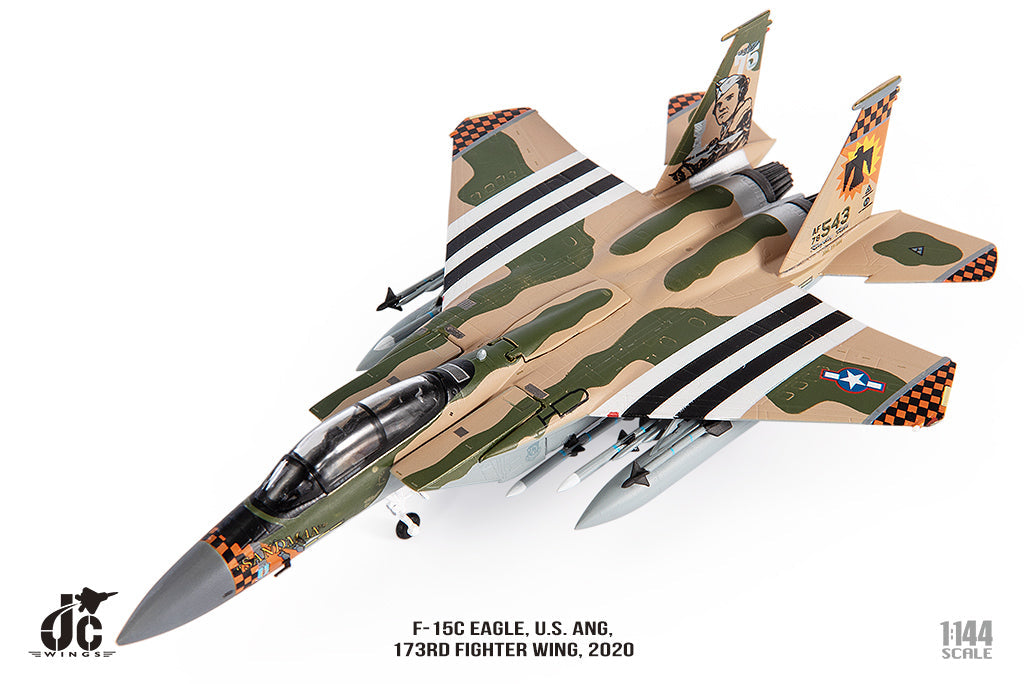 F-15C アメリカ空軍 第173戦闘航空団 オレゴン州 空軍州兵 2020 1/144[JCW-144-F15-005]