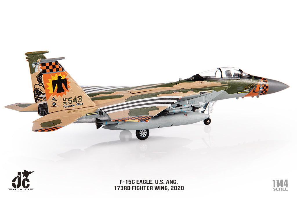 F-15C United States Air Force 173rd Fighter Wing Oregon Air National Guard 2020 1/144 [JCW-144-F15-005] 