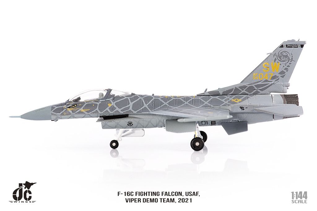 F-16C 美国空军蝰蛇演示队 2021 1/144 [JCW-144-F16-005]