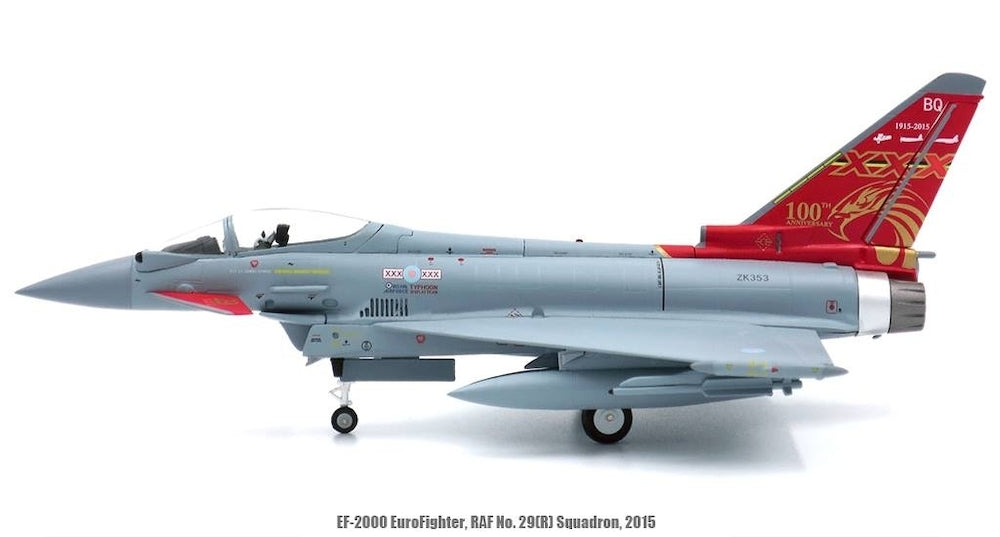 Eurofighter Typhoon F.2 Royal Air Force No. 29 (Reserve) Squadron Special Paint "100th Anniversary of the Unit's Founding" 2015 1/72 [JCW-72-2000-002]