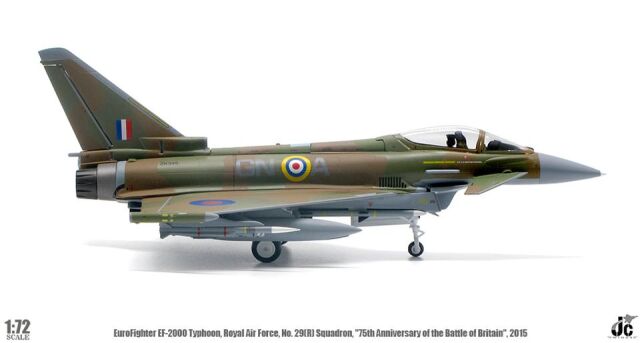 歐洲戰鬥機“颱風”FGR.4，英國皇家空軍第29（預備役）中隊，特殊塗裝“不列顛之戰75週年”，2015年7月，英國皇家空軍坎寧斯比基地，ZK349/GN-A，1/72 [JCW-72-2000-006]