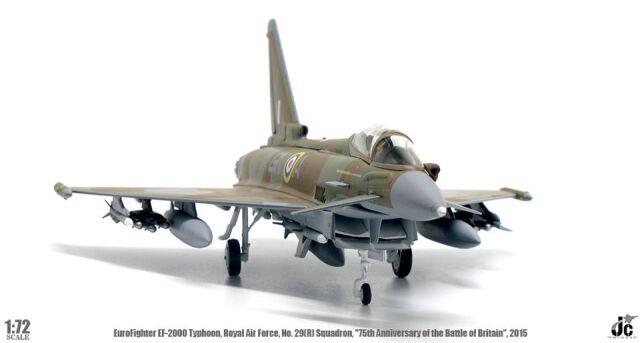 歐洲戰鬥機“颱風”FGR.4，英國皇家空軍第29（預備役）中隊，特殊塗裝“不列顛之戰75週年”，2015年7月，英國皇家空軍坎寧斯比基地，ZK349/GN-A，1/72 [JCW-72-2000-006]