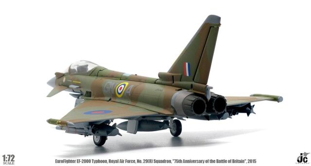 歐洲戰鬥機“颱風”FGR.4，英國皇家空軍第29（預備役）中隊，特殊塗裝“不列顛之戰75週年”，2015年7月，英國皇家空軍坎寧斯比基地，ZK349/GN-A，1/72 [JCW-72-2000-006]