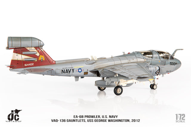 EA-6B VAQ-136 ガントレッツ USS ジョージ・ワシントン 2012年 1/72 [JCW-72-EA6B-007]