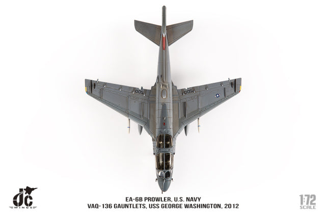 非売品、入手困難、空母艦載機EA-6B航空隊VAQ-136司令の指揮官 JC Wings EA-6B VAQ-136 ガントレッツ USS ジョージ・ワシントン 2012