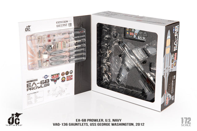 EA-6B VAQ-136 ガントレッツ USS ジョージ・ワシントン 2012年 1/72 [JCW-72-EA6B-007]