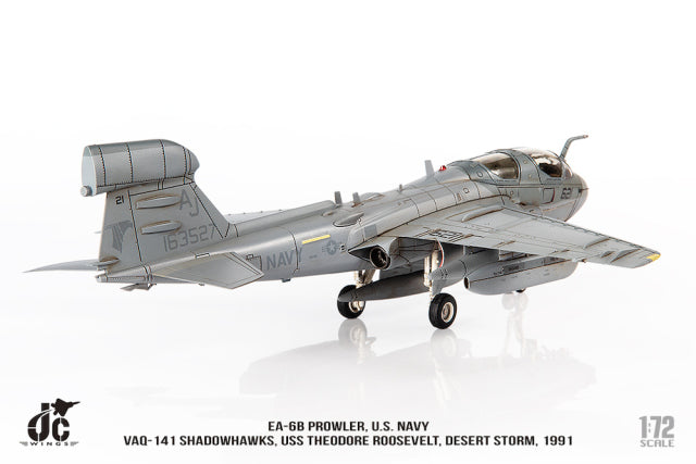 EA-6B アメリカ海軍 VAQ-141 シャドーホークス 砂漠の嵐作戦 1991年 1/72 [JCW-72-EA6B-010]