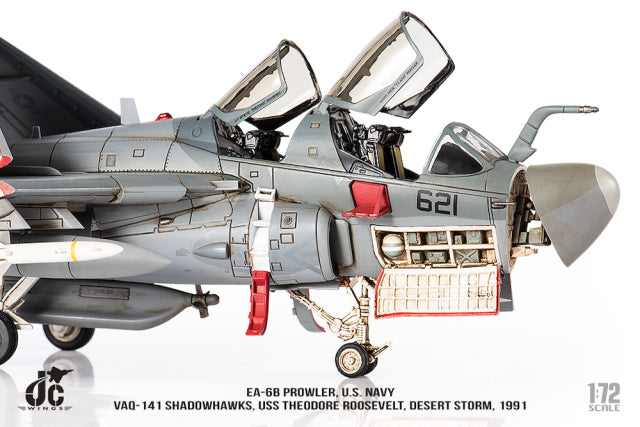 EA-6B アメリカ海軍 VAQ-141 シャドーホークス 砂漠の嵐作戦 1991年 1/72 [JCW-72-EA6B-010]