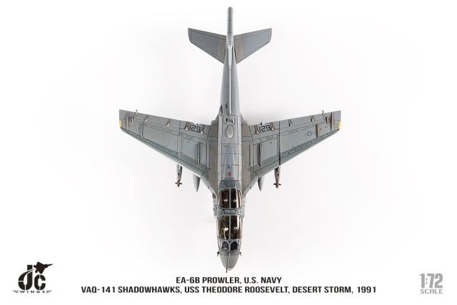 EA-6B アメリカ海軍 VAQ-141 シャドーホークス 砂漠の嵐作戦 1991年 1/72 [JCW-72-EA6B-010]