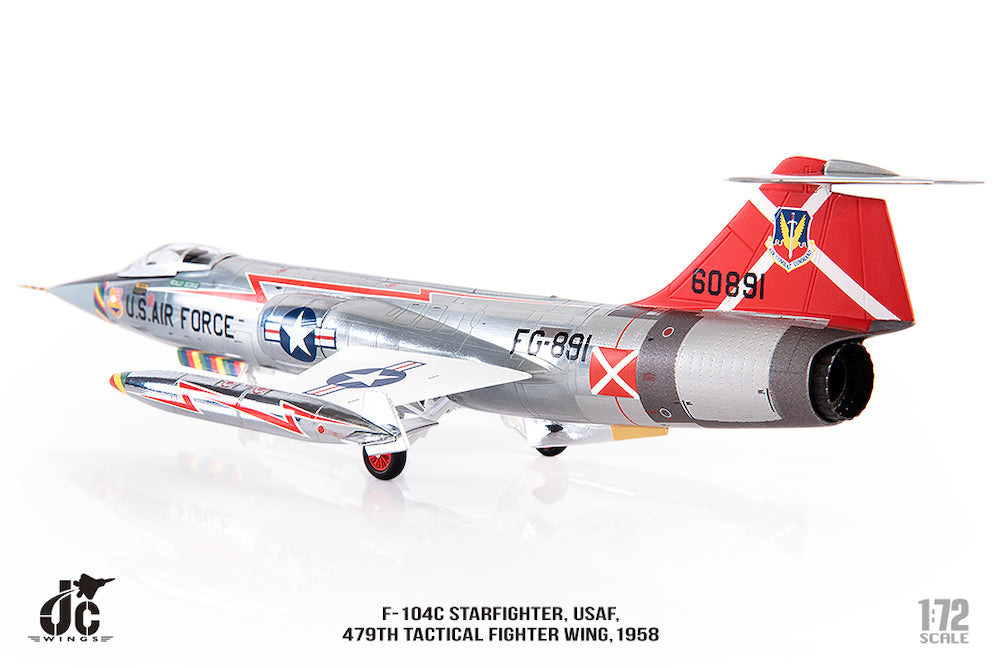 ミニカー　1/72 F-104C アメリカ空軍 第479戦術訓練航空団 1958 [JCW-72-F104-004] JC Wings F-104C アメリカ空軍 第479戦術訓練航空団 1958 1/72