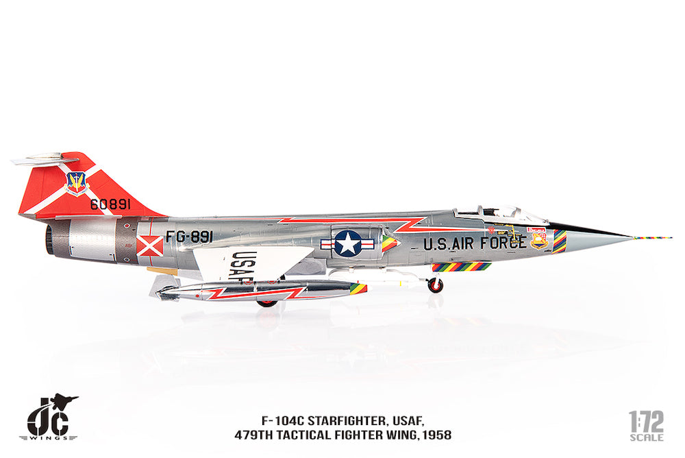 F-104C United States Air Force 479th Tactical Training Wing 1958 1/72 [JCW-72-F104-004]