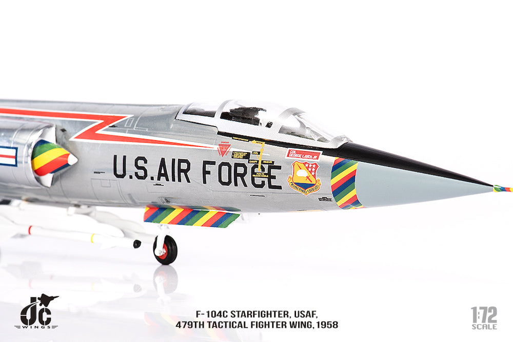 ミニカー　1/72 F-104C アメリカ空軍 第479戦術訓練航空団 1958 [JCW-72-F104-004] JC Wings F-104C アメリカ空軍 第479戦術訓練航空団 1958 1/72