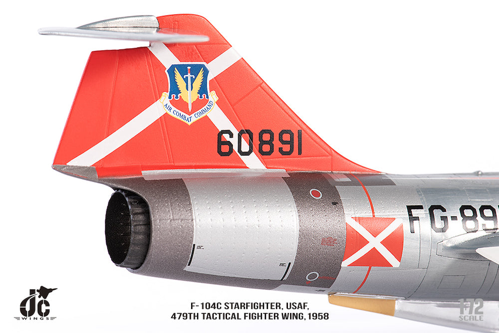 F-104C United States Air Force 479th Tactical Training Wing 1958 1/72 [JCW-72-F104-004]