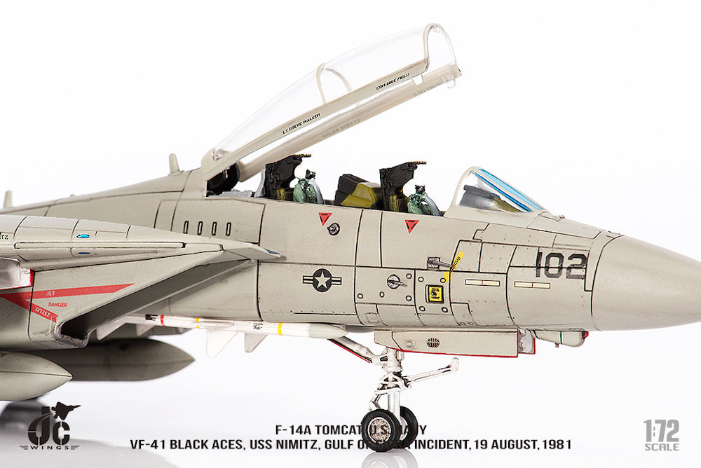 JC Wings F-14A VF-41 ブラックエイセス USS ニミッツ 「シドラ