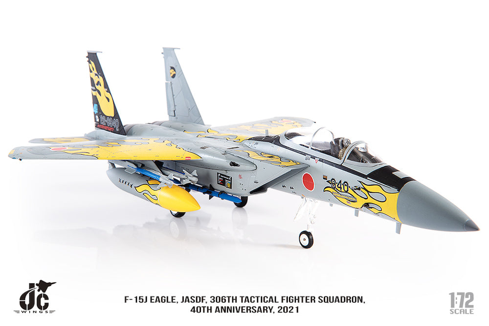 [Pre-order item] F-15J Japan Air Self-Defense Force 306th Air Squadron "40th Anniversary Paint" 1/72 (JC20241119) [JCW-72-F15-020] 