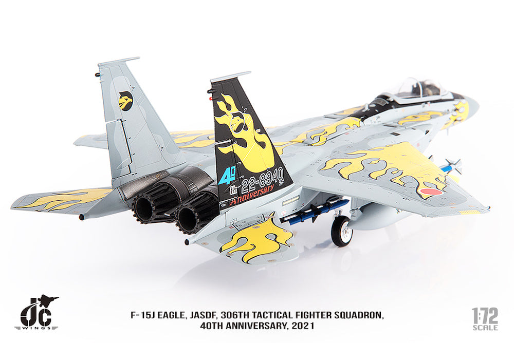 [Pre-order item] F-15J Japan Air Self-Defense Force 306th Air Squadron "40th Anniversary Paint" 1/72 (JC20241119) [JCW-72-F15-020] 