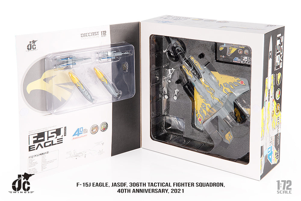 F-15J 航空自衛隊 第306航空隊 「40周年記念塗装」  1/72 [JCW-72-F15-020]
