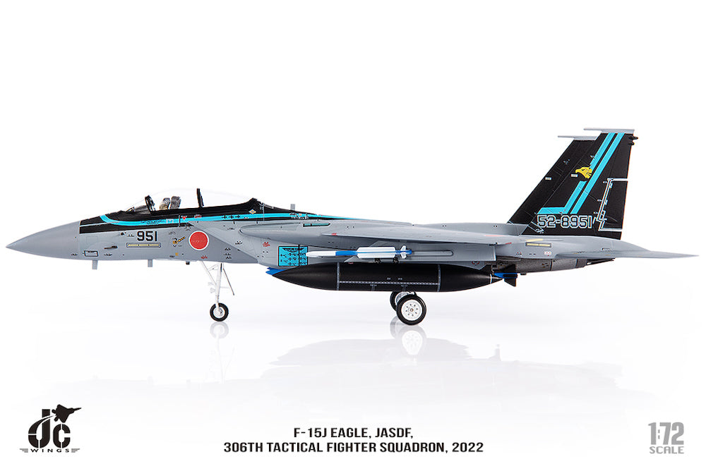 F-15J Japan Air Self-Defense Force 6th Air Wing 306th Squadron Special Paint 2022 Komatsu Air Base #52-8951 1/72 [JCW-72-F15-022]