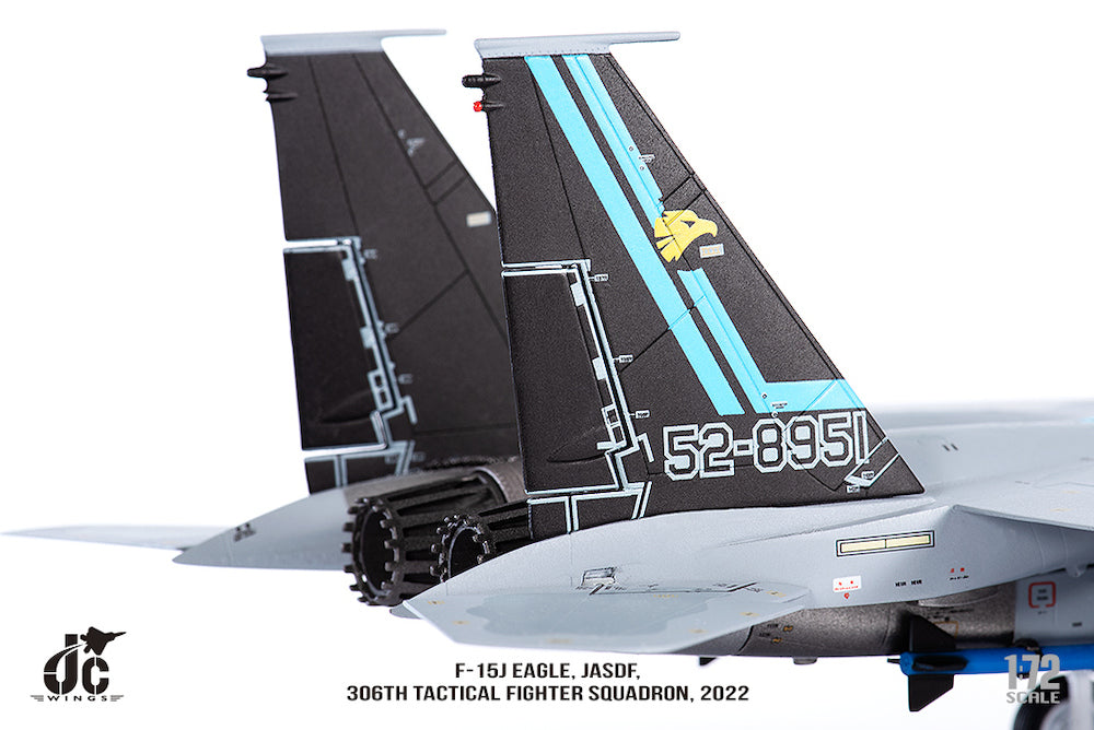 F-15J Japan Air Self-Defense Force 6th Air Wing 306th Squadron Special Paint 2022 Komatsu Air Base #52-8951 1/72 [JCW-72-F15-022]