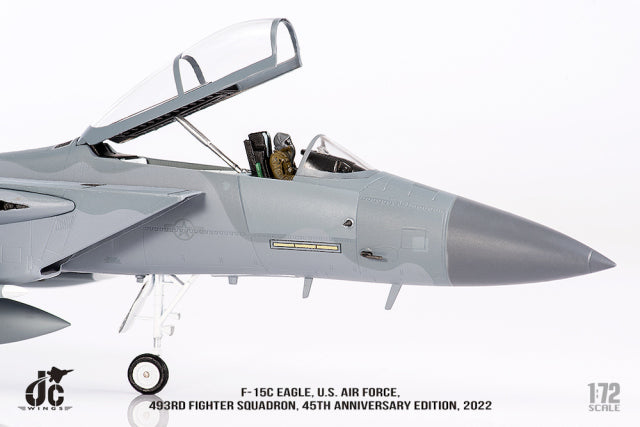 【お取り寄せ】F-15C アメリカ空軍 第493戦闘飛行隊 45周年記念塗装 2022 1/72[JCW-72-F15-023]