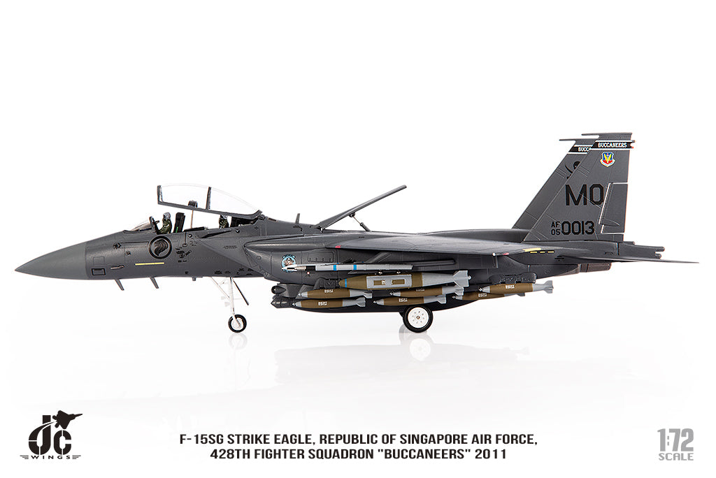 F-15SG 新加坡空軍第428戰鬥機中隊「海盜」 2011 1/72 [JCW-72-F15-025] 