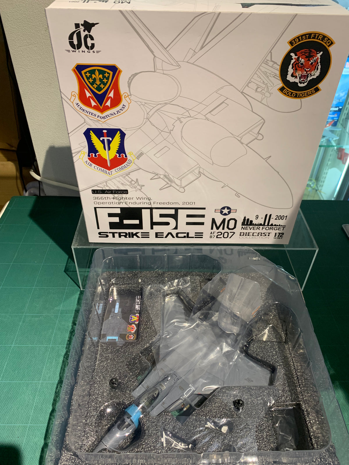 F-15E アメリカ空軍 第366戦闘航空団 不朽の自由作戦 2001年 1/72[JCW-72-F15-028]