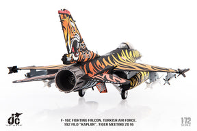 F-16C トルコ空軍 192 Filo 「Kaplan」 Tiger Meeting 2016 1/72[JCW-72-F16-014]