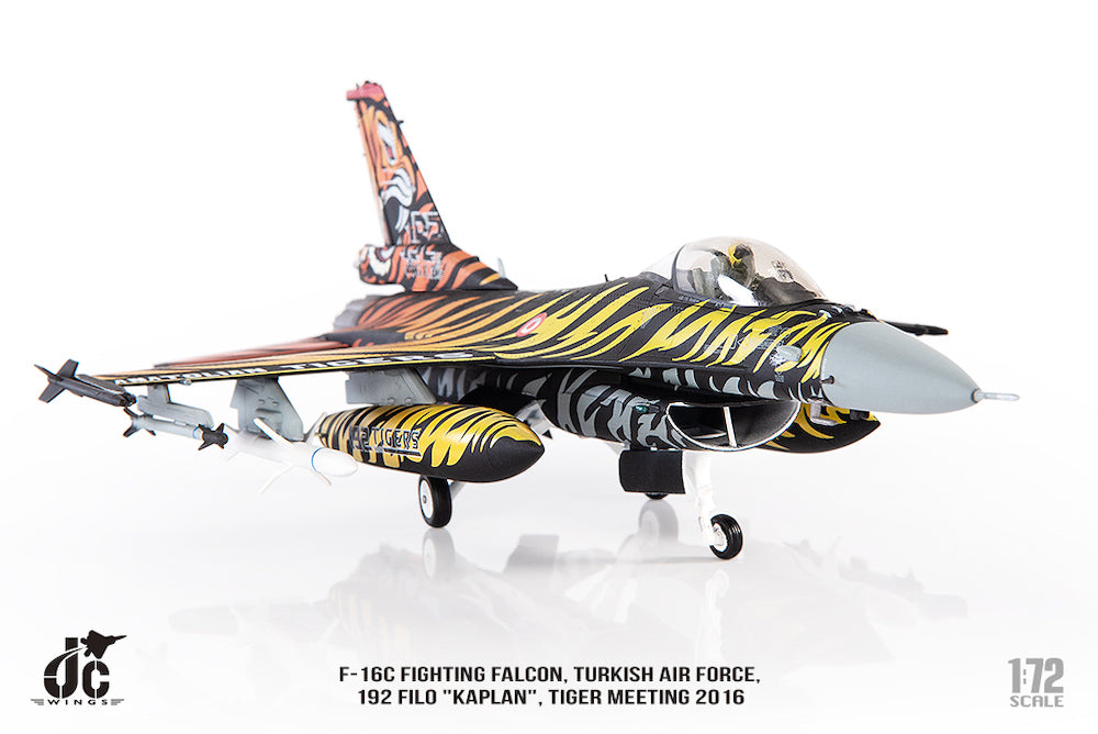 JC Wings 【お取り寄せ】F-16C トルコ空軍 192 Filo 「Kaplan」 Tiger