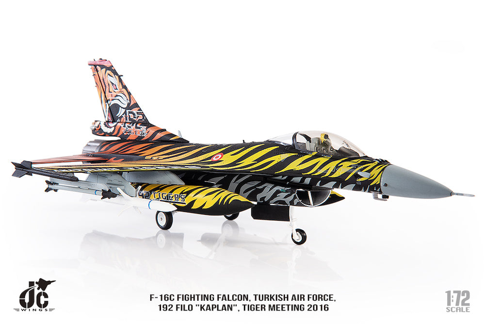 JC Wings 【お取り寄せ】F-16C トルコ空軍 192 Filo 「Kaplan」 Tiger