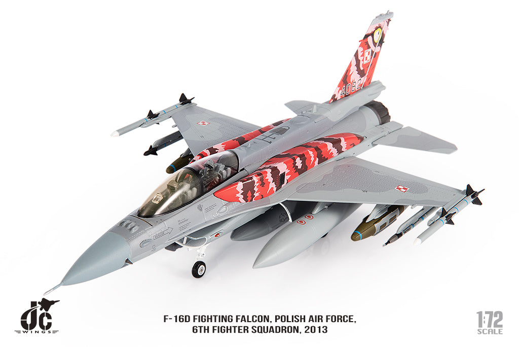 F-16D Polish Air Force 6th FS 2013 1/72 [JCW-72-F16-017] 