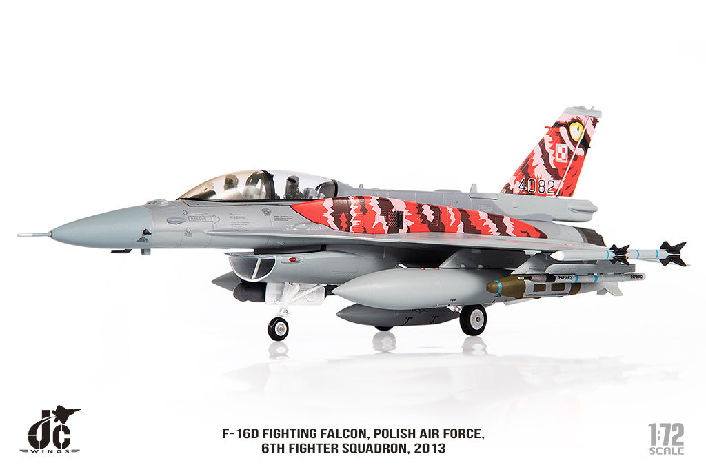 F-16D Polish Air Force 6th FS 2013 1/72 [JCW-72-F16-017] 