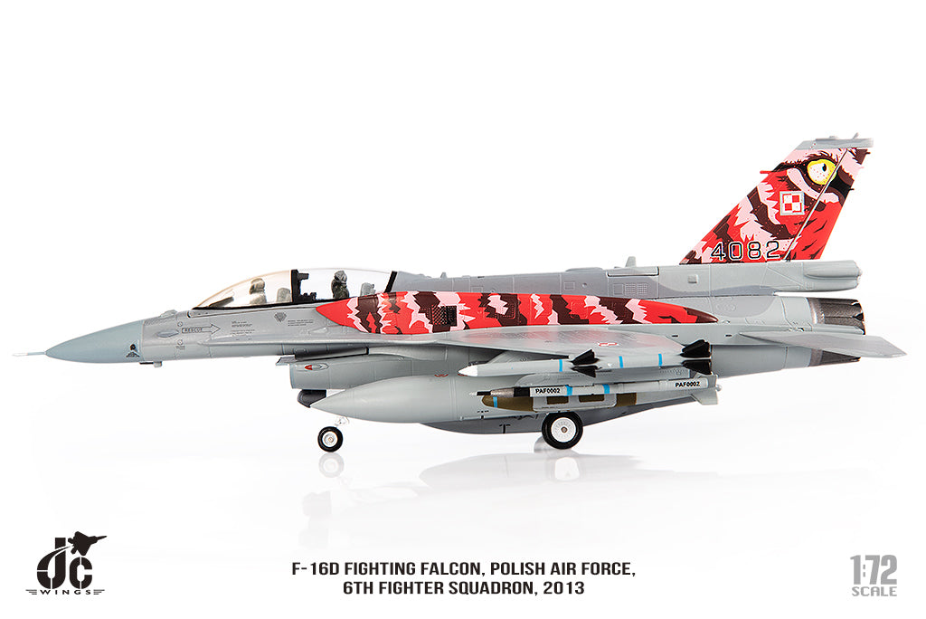 F-16D Polish Air Force 6th FS 2013 1/72 [JCW-72-F16-017] 