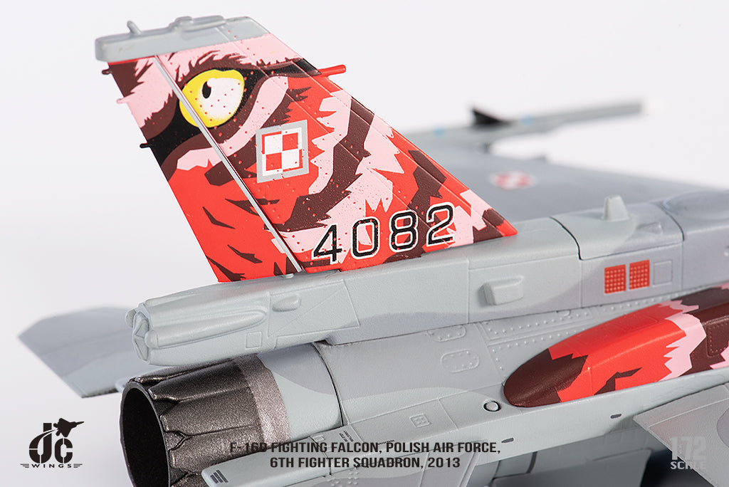 F-16D Polish Air Force 6th FS 2013 1/72 [JCW-72-F16-017] 