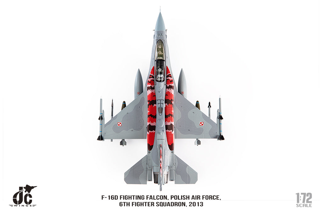 JC Wings F-16D Polish Air Force 6th FS 2013 1/72 [JCW-72-F16