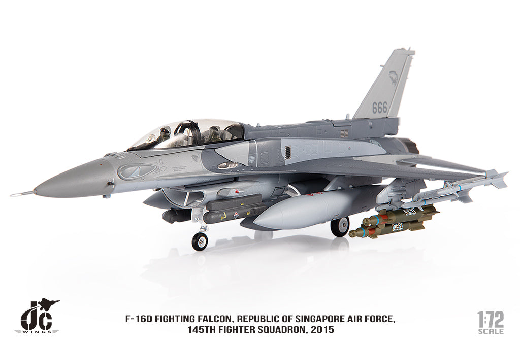 JC Wings 【お取り寄せ】F-16D シンガポール空軍 145th FS 2015 1/72