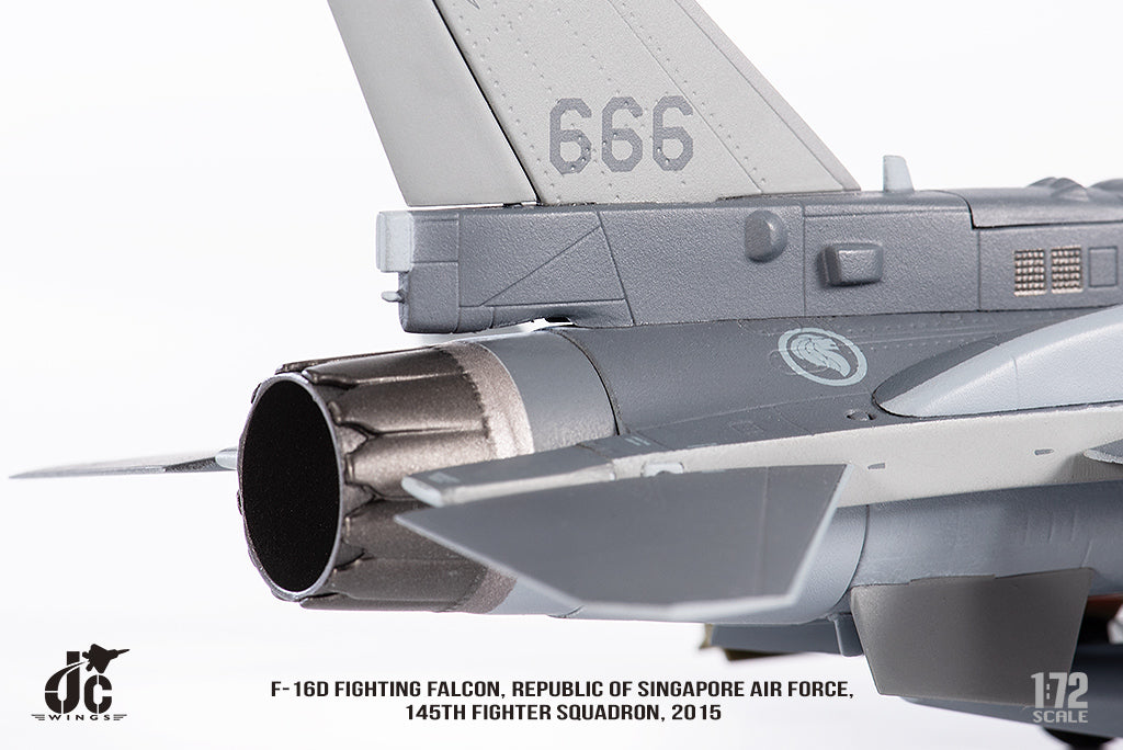 ミニカー　1/72 F-16D シンガポール空軍 145th FS 2015 [JCW-72-F16-019] JC Wings F-16D Singapore Air Force 145th FS 2015 1/72 [JCW