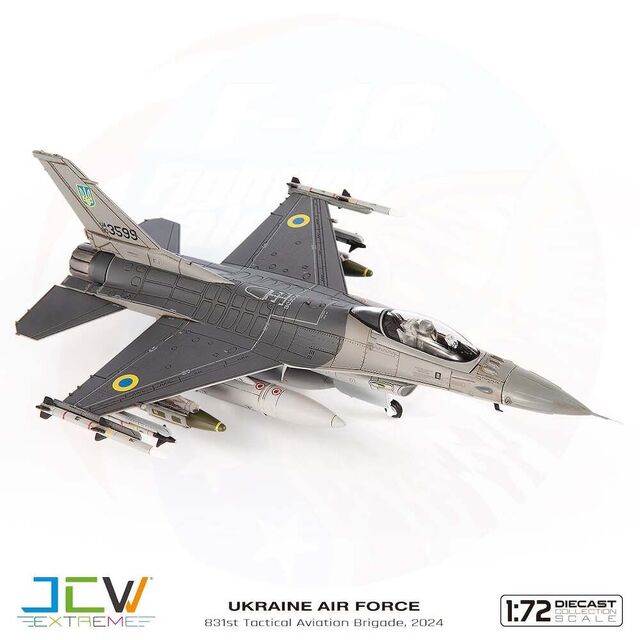 F-16AM ウクライナ空軍 第831戦術航空旅団 1/72 [JCW-72-F16-026]